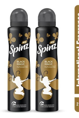 Spinz Black Magic Perfumed Deo