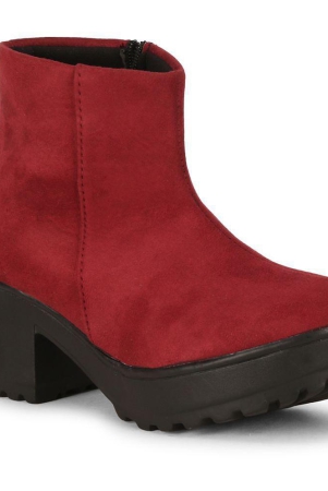 ishransh-red-womens-ankle-length-boots-none