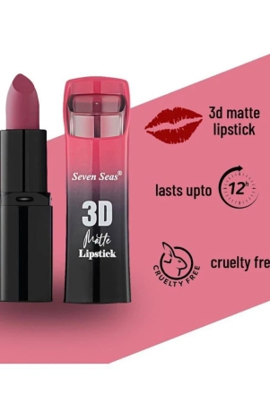 seven-seas-3d-matte-lipstick-long-lasting-waterproof-matte-lipstick-for-women-crimson