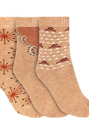 creature-tan-woollen-womens-thumb-socks-pack-of-3-none