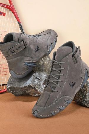 BOLLERO Casual Sneakers For Mens (Grey)-8