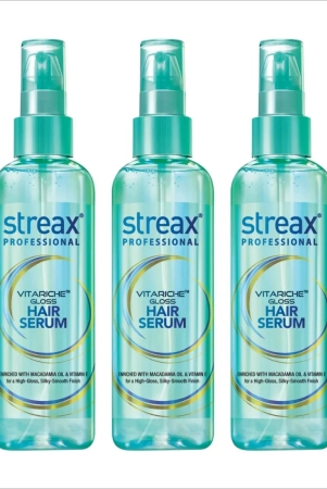 streax-professional-vitariche-gloss-hair-serum-pack-of-3-200-ml