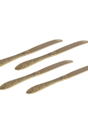 a-h-enterprises-brass-brass-table-knife-pack-of-4-brass