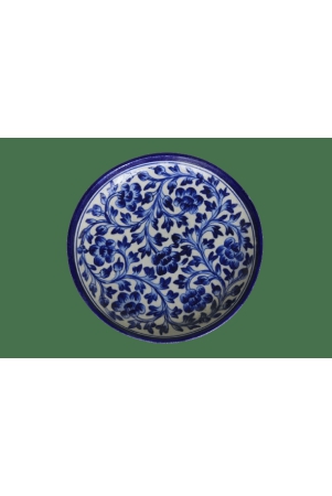 Blue Pottery Wall Hangings Plate