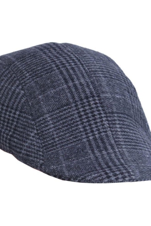 zacharias-gray-woollen-mens-cap-pack-of-1-gray