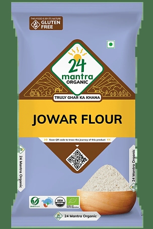 24 Mantra Jowar (Sorghum) Flour, 500 Gm