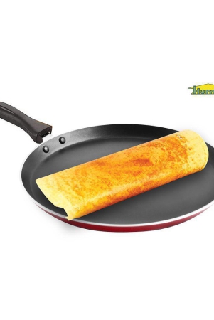 HomePro - Dosa Tawa | Non-Stick Aluminum | Bakelite Handle | Induction & Gas Stove | ( Pack of 1 )