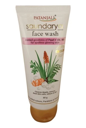 patanjali-saundarya-herbal-facewash-60-gms