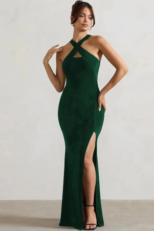 clafoutis-lycra-solid-full-length-womens-bodycon-dress-green-pack-of-1-none