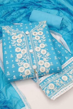 unstitched-cotton-blend-salwar-suit-material-embroidered