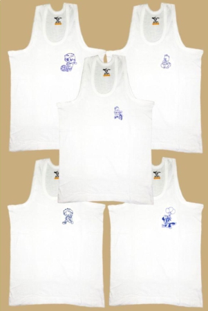 hap-kings-white-cotton-printed-boys-vest-pack-of-5-none
