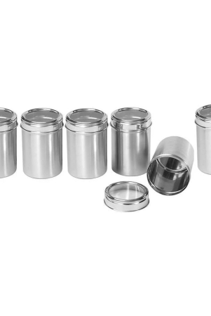 dynore-steel-food-container-set-of-6-1000-ml-silver