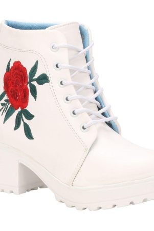 ishransh-white-womens-ankle-length-boots-none