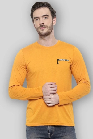 glito-yellow-cotton-regular-fit-mens-t-shirt-pack-of-1-none