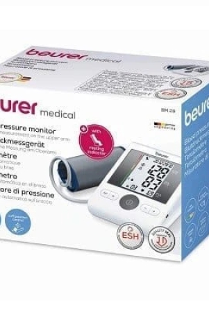 Beurer BM28 BP Monitor with Adapter: 5 years warranty Blood Pressure Monitor (White)