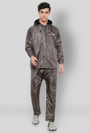 Zacharias Grey Rain Suit - XL