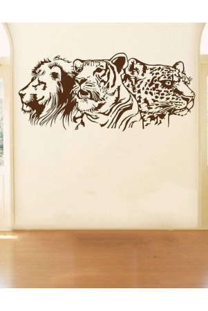 asmi-collection-lion-and-tiger-wall-sticker-40-x-90-cms-