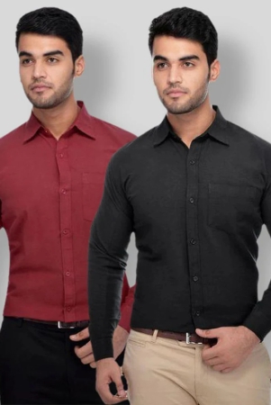 deshbandhu-dbk-multicolor-cotton-regular-fit-mens-formal-shirt-pack-of-2-none