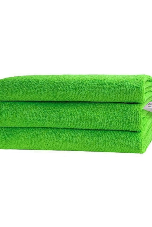 softspun-microfiber-cloth-2-pcs-30x30-cms-340-gsm-green-thick-lint-streak-free-multipurpose-cloths-automotive-microfibre-towels-for-car-bike-cleaning-polishing-washing-detailin