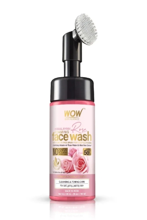 himalayan-rose-face-wash-150-ml-face-wash-with-built-in-brush