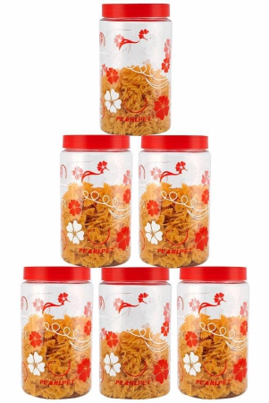 pearlpet-red-polyproplene-food-container-pack-of-6-red