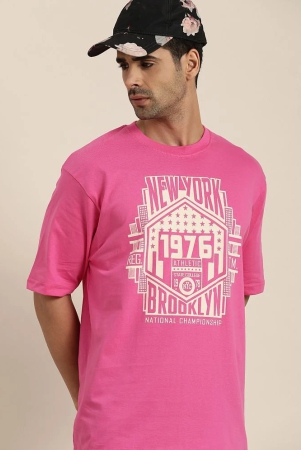 dillinger-pink-cotton-oversized-fit-mens-t-shirt-pack-of-1-none