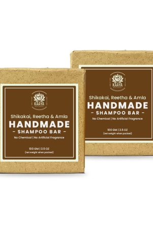 kaaya-natural-shikakai-reetha-amla-handmade-shampoo-bar-pack-of-2