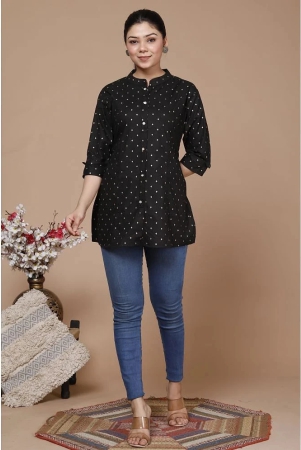 highlight-fashion-export-black-rayon-womens-straight-kurti-pack-of-1-none