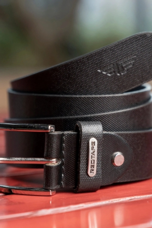 red-tape-formal-black-leather-belt-for-men-textured-leather-belt-classic-and-durable