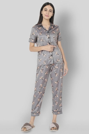 smarty-pants-light-grey-satin-womens-nightwear-nightsuit-sets-pack-of-1-2xl