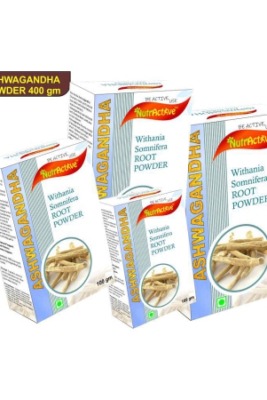 NutrActive Organic Ashwagandha Powder 400 gm