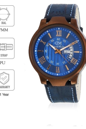 david-miller-blue-leather-analog-mens-watch