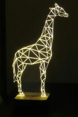 Giraffe LED Frame