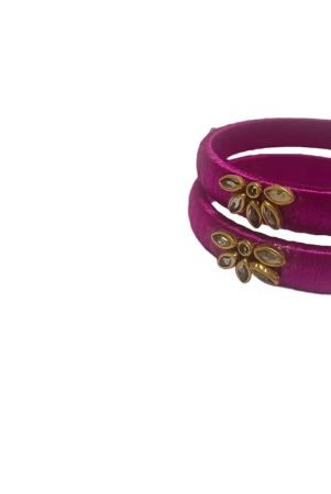 red-and-gold-silk-bangle-with-rhinestone-accents