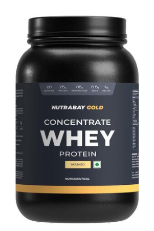 nutrabay-gold-100-whey-protein-concentrate-with-digestive-enzymes-vitamin-minerals-25g-protein-protein-powder-for-muscle-support-recovery-mango-1-kg