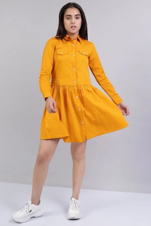 naughty-ninos-yellow-rayon-girls-shirt-dress-pack-of-1-none