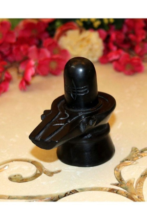 bansiwal-shivling-murti-idol-marble-shiva-black-decorative-showpiece-88-cm-marble-black