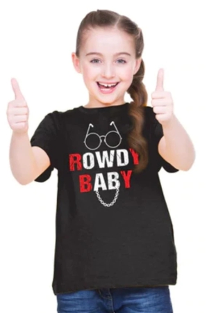 girls-cotton-rowdy-baby-half-sleeve-tshirt-black-pid41508