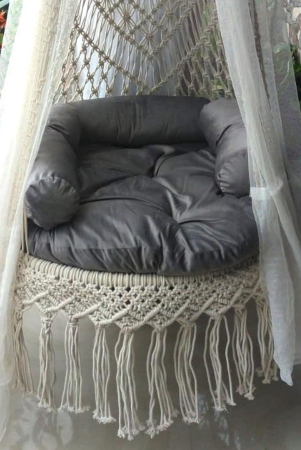 Swing Chair Hammock Cushion Set-Grey