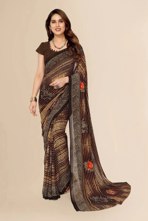 anand-sarees-georgette-printed-saree-with-blouse-piece-brown-pack-of-1-brown