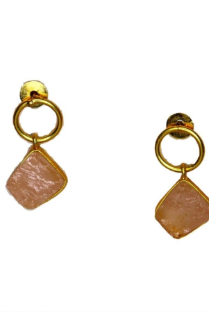 iha-natural-druzy-drops-designer-gold-toned-earrings-small-drop-earringsfashion-jewelleryhandcraftedstatement-earrings-for-women-and-girlssoul-shoppr