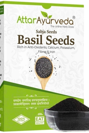 attar-ayurveda-sabja-basil-seeds-500-gm-reduces-body-heat