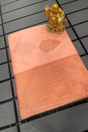 j-j-enterprises-pure-silk-banarasi-saree-for-women-with-unstiched-blouse-piece-peach-peach