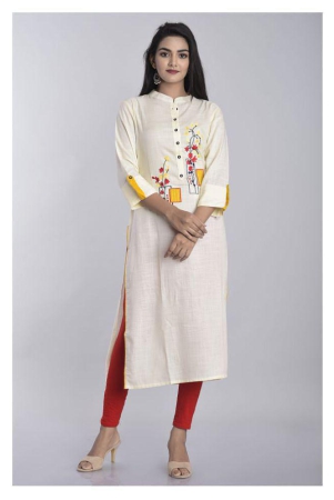 kbz-white-rayon-straight-kurti-3xl