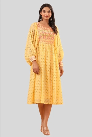 juniper-yellow-georgette-womens-fit-flare-dress-pack-of-1-none