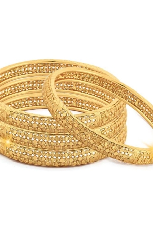 vivastri-gold-bangle-set-pack-of-1-none