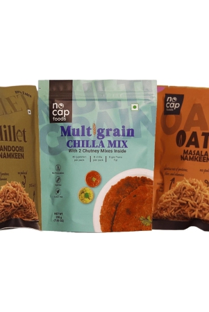 combo-nocap-super-saver-pack-of-3-multigrain-chilla-premix-200-gm-1-millet-tandoori-namken-50-gm-1-oats-namkeen-50-gm-1