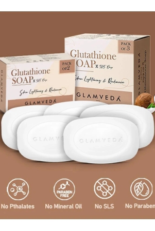 glamveda-glutathione-skin-lightening-whitening-soap-with-kojic-acid-375gm