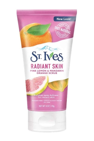 st-ives-even-and-bright-pink-lemon-and-mandarin-orange-scrub-170ml