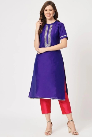 pannkh-womens-festive-embroidered-kurta-with-constrasting-pants-none